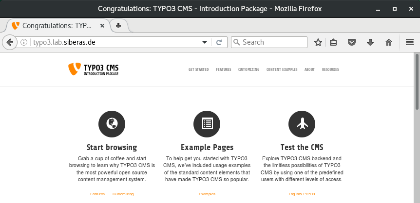 TYPO3 Introduction Package